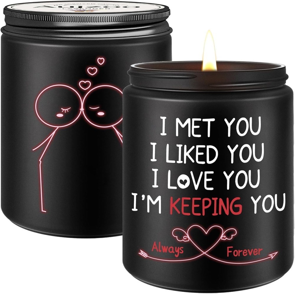 Valentines Day Gift Candles for Her, Him, Wife, Girlfriend Romantic Couples Gift-image
