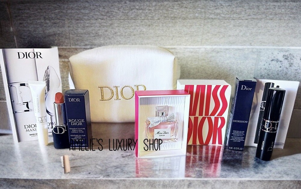 NEW! DIOR Beauty Travel Sized -Lot of Small Dior Products + Exclusive Box💄