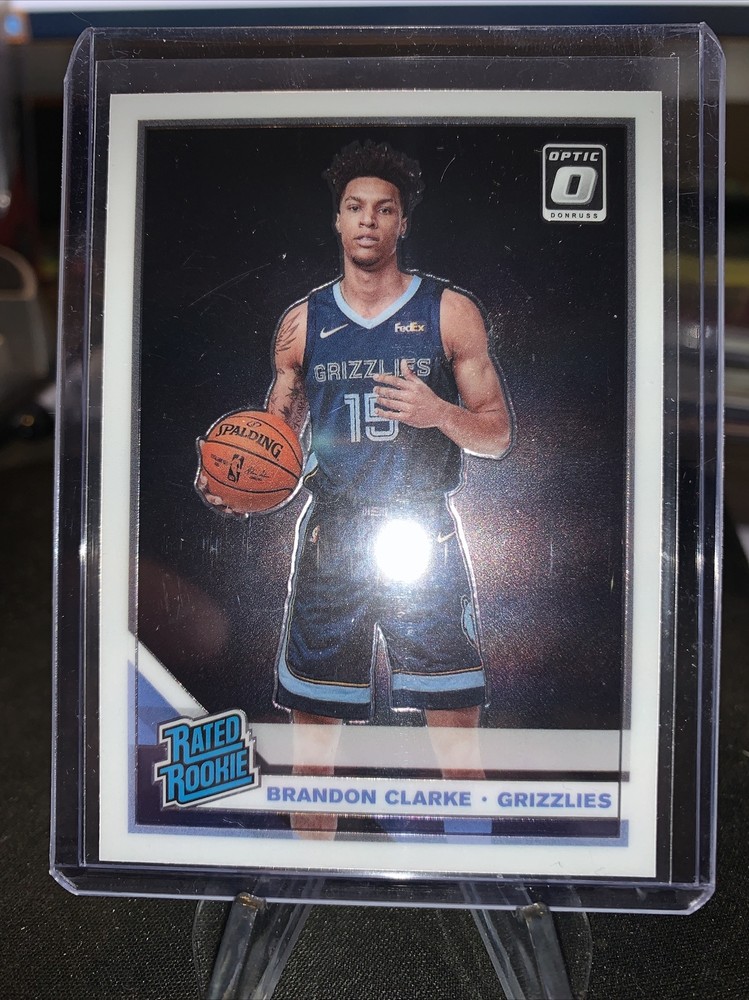 2019-20 Donruss Optic Brandon Clarke RC #194 Memphis Grizzlies Rookie Card