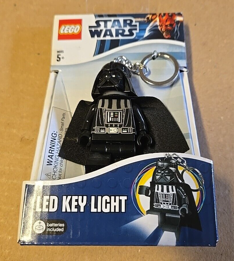 Star Wars Darth Vader LED Keychain Light LGL-KE7 Rare New Factory Sealed