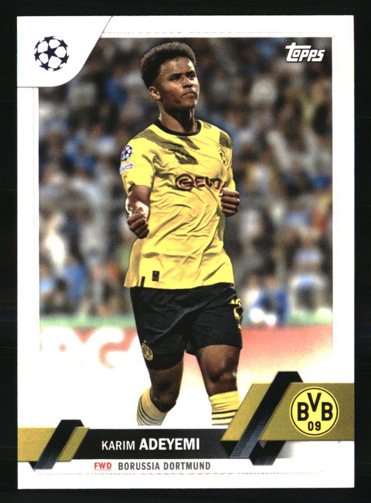 Karim Adeyemi 2022-23 Topps UEFA Club Competitions #122 SOCCER Card