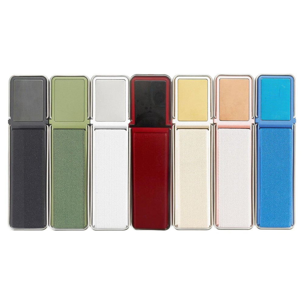 Finger Grip Phone Holder with Kickstand and Hand Strap for Phone or Tablet  