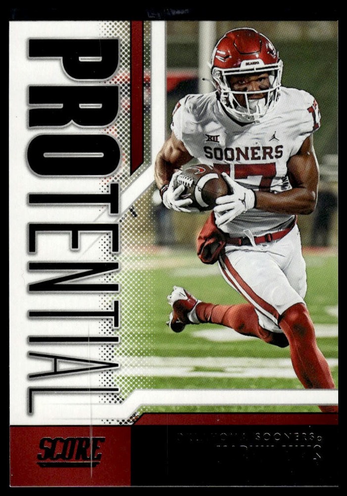 2023 Score Marvin Mims Rookie Card #23 High Potential