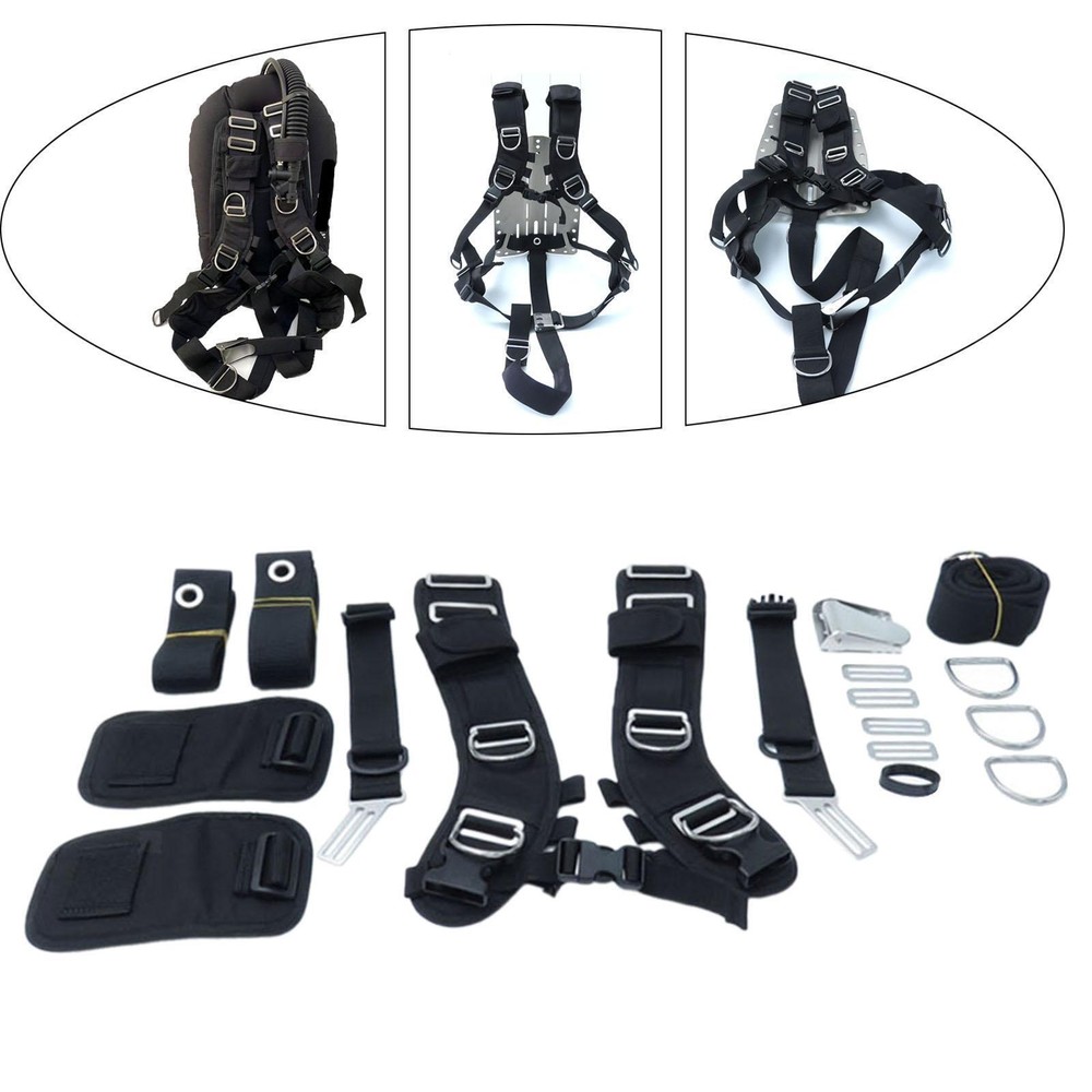 Scuba Diving Bracket Support Dive Harness for Freediving Snorkeling Divers