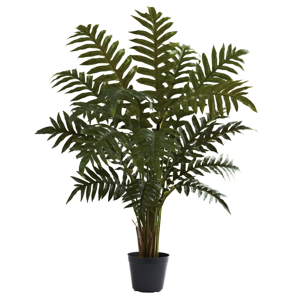3.5-Foot Tall Evergreen Artificial Green Plant for Home or Office Decor  