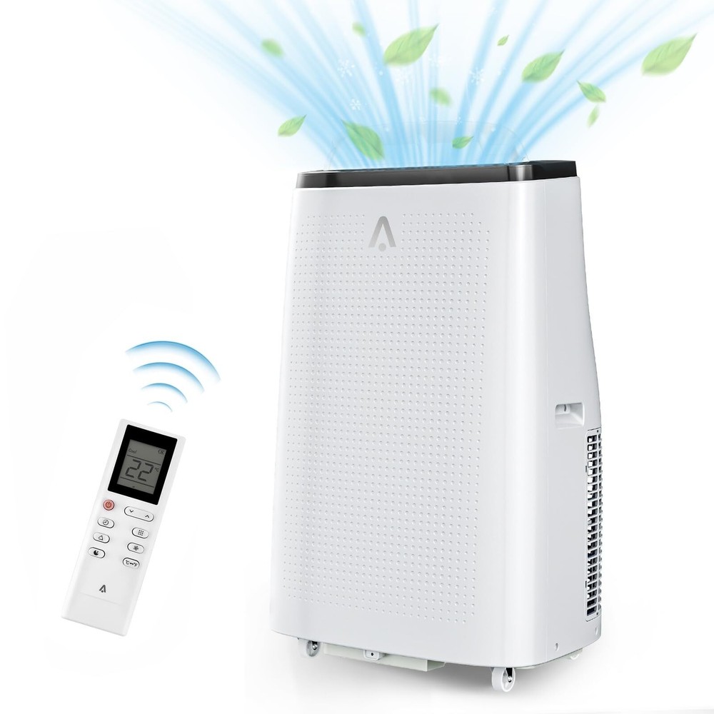 14000 BTU Portable Air Conditioner 3 in 1 Cooling Fan Dehumidifier for 700 SqFt