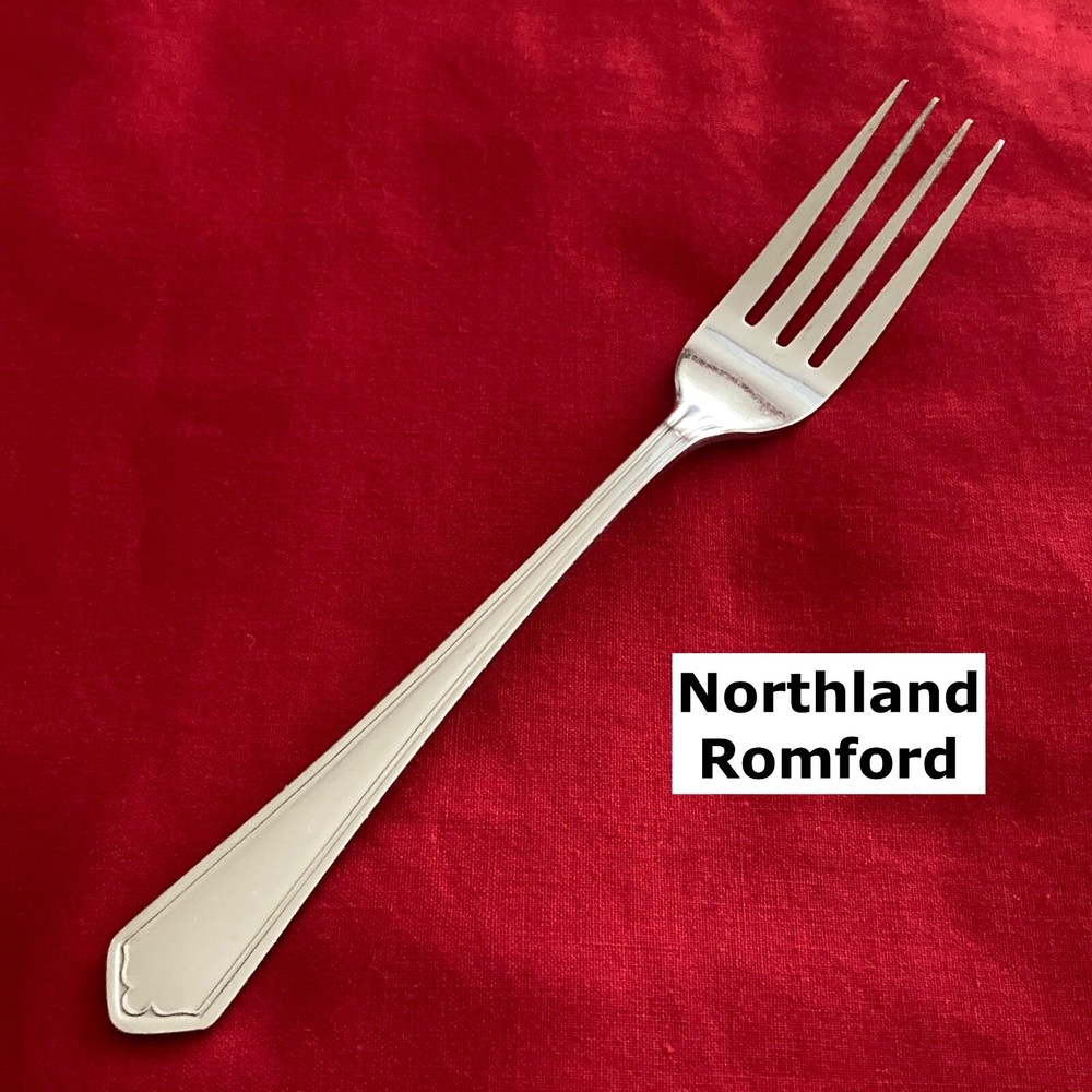 Northland ROMFORD 7.25 Inch Stainless Steel Dinner Fork Flatware