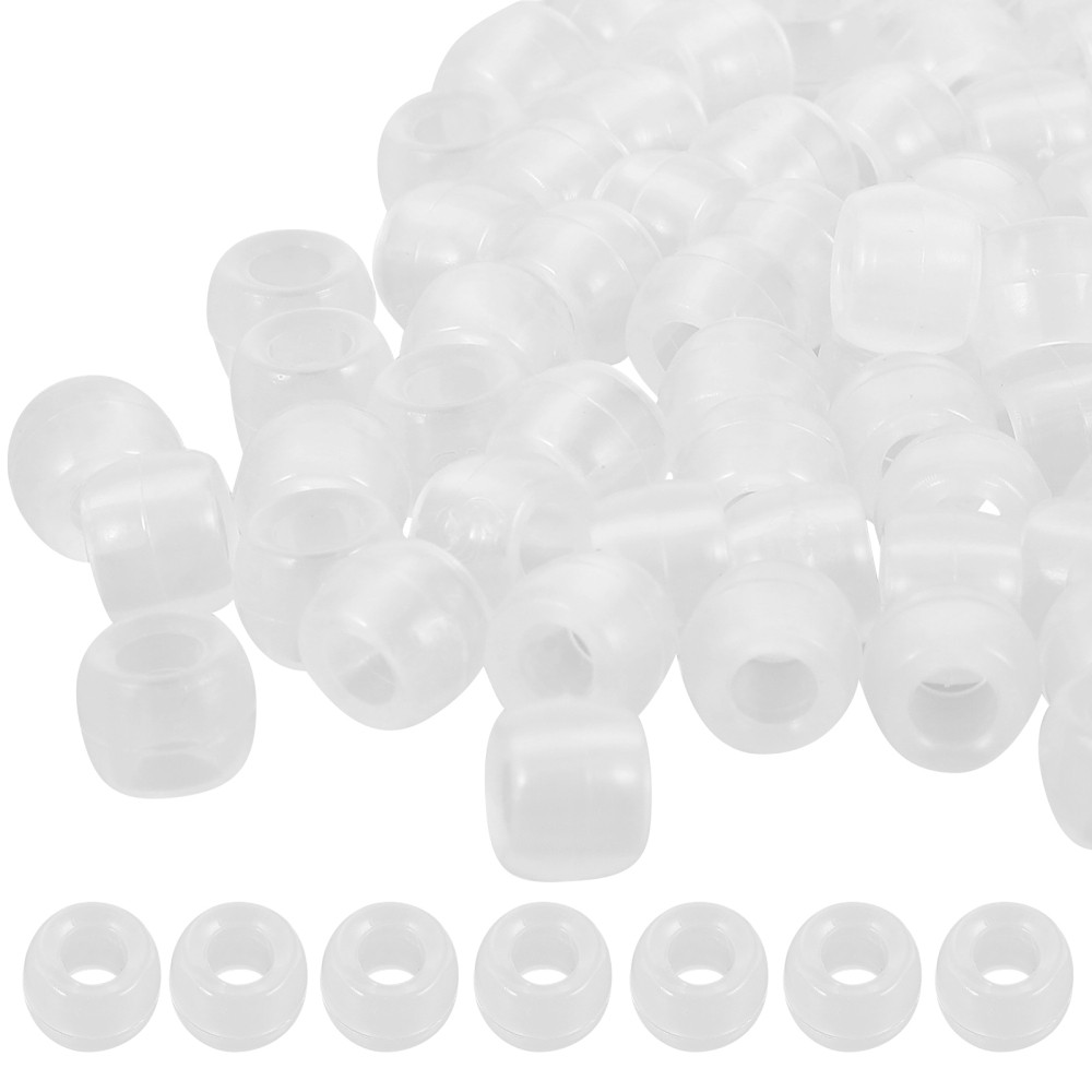 250 Pcs UV Glow Beads for DIY Jewelry - Color Changing in Dark