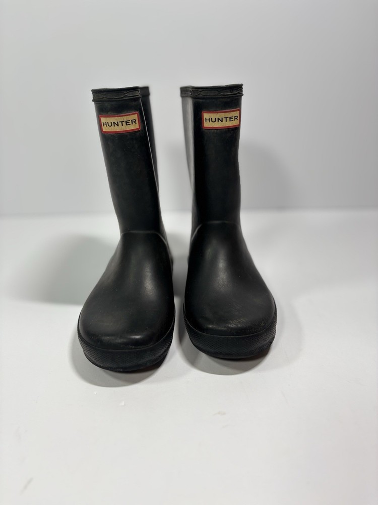 Hunter Toddler Kids Classic First Rain Boots Size 11 Unisex Black Waterproof