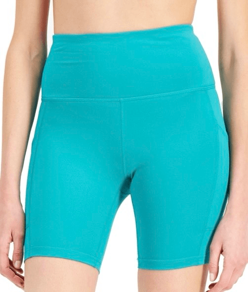 Women's ID Ideology Compression Bike Shorts - Green - Size S  