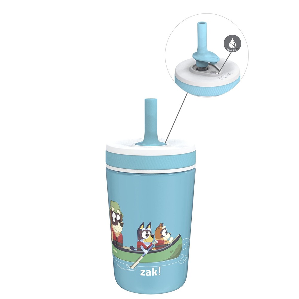 Zak Designs Bluey Kelso Toddler Cups For Travel or At Home, 12 Ounces,