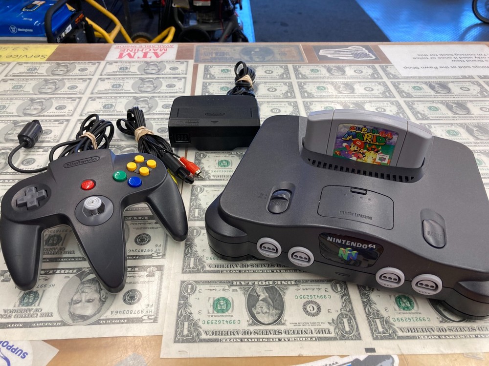 JPN* Nintendo 64 N64 Console Bundle Complete w/ Controller + Super Mario 64 Cart