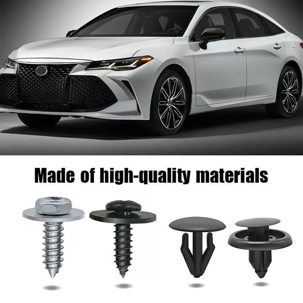 50X Under Engine Cover Clips Underbody Mudguard Shield Screws for Toyota Lexus