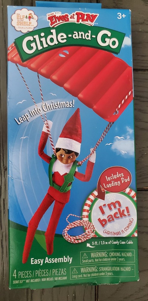 Elf on the Shelf, Scout Elves at Play, GLIDE-and-GO PARACHUTE - New