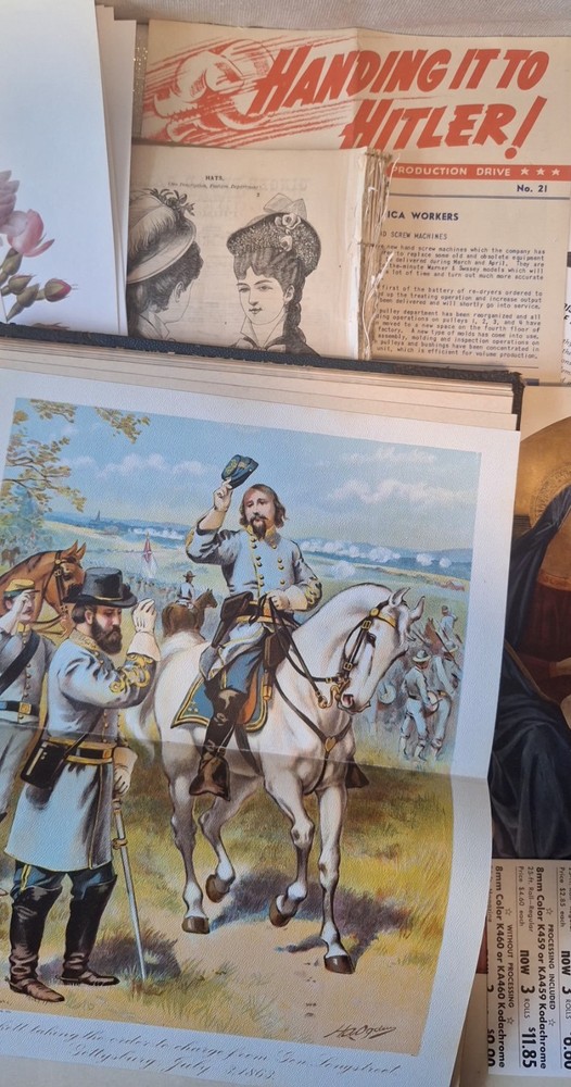 Vintage & Antique Paper Assorted Ephemera for Collage, Decoupage, Crafts 6+ Lbs