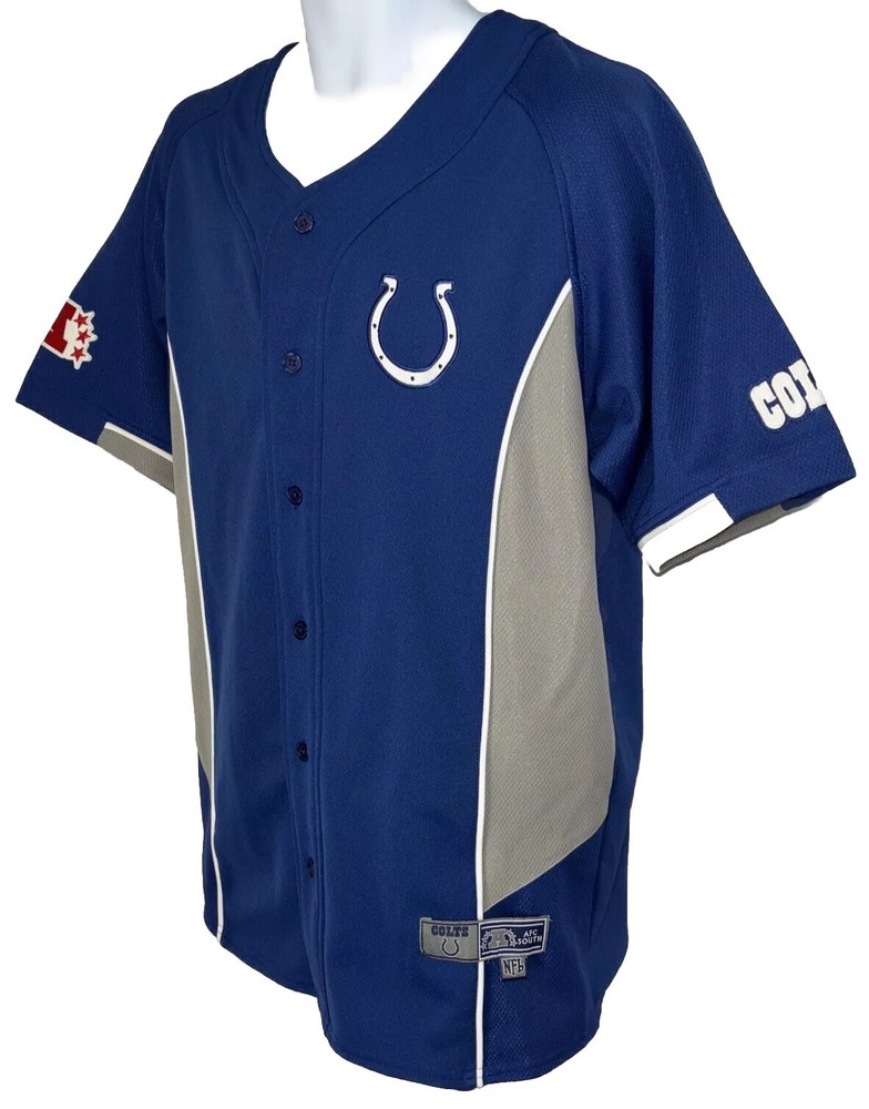 Indianapolis Colts Stitched Embroidered Jersey Mens M VF Imagewear NFL Football