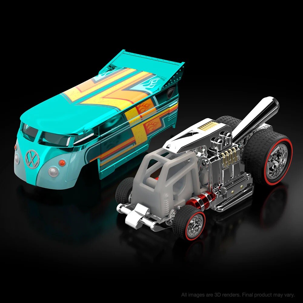 PRESALE Hot wheels Collectors RLC sELECTIONS Volkswagen Drag Bus Made To Order-image