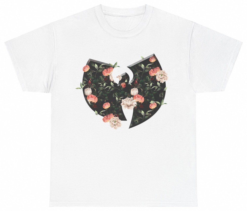 Wu-Tang Roses 90s Rap Vintage Style Hip Hop Gift S-5XL T-Shirt Men Women Unisex