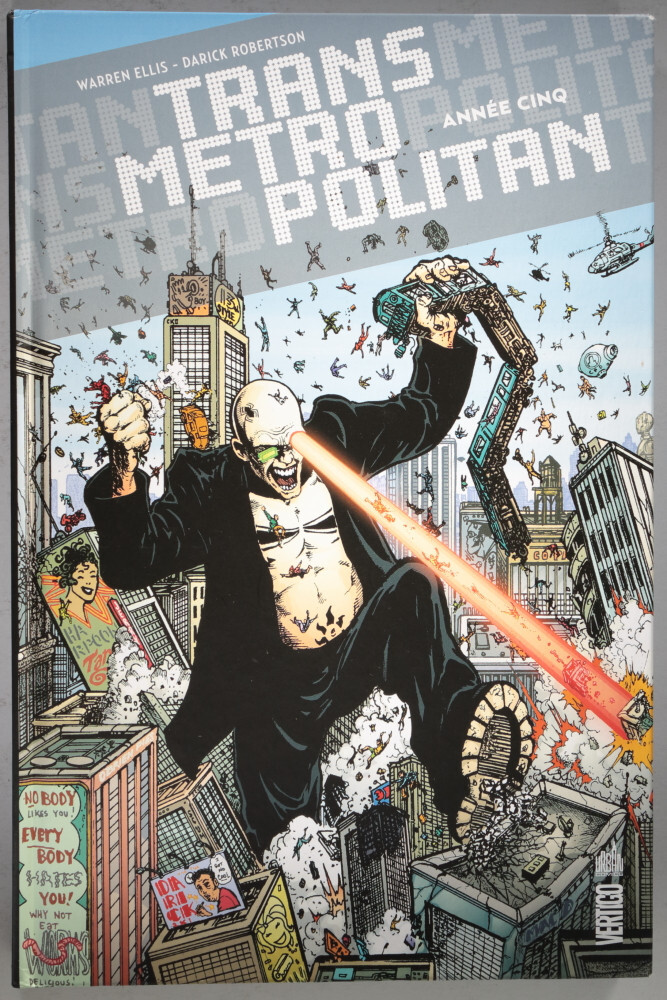 Transmetropolitan: Tome 5 French edition hardcover, 2015, nm/vf condition