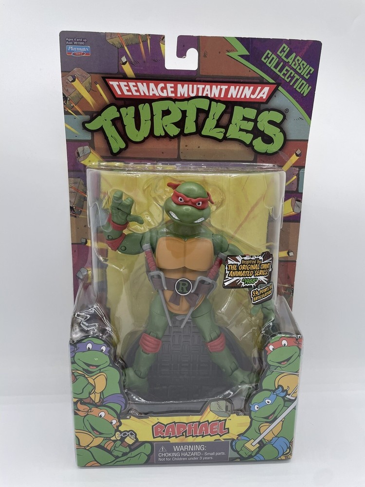 Playmates Teenage Mutant Ninja Turtles Classic Collection Raphael TMNT