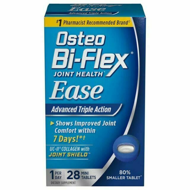 Osteo Bi-Flex Ease Advanced Triple Action - 28 Tablets Expiration: 12/2026