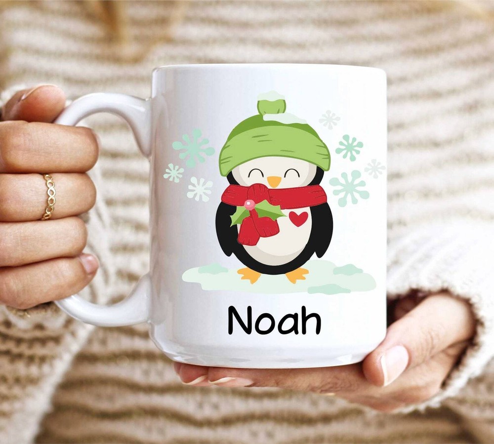 Kids Hot Chocolate Mug Christmas Gift For Kids Kids Christmas Mug Personalized M