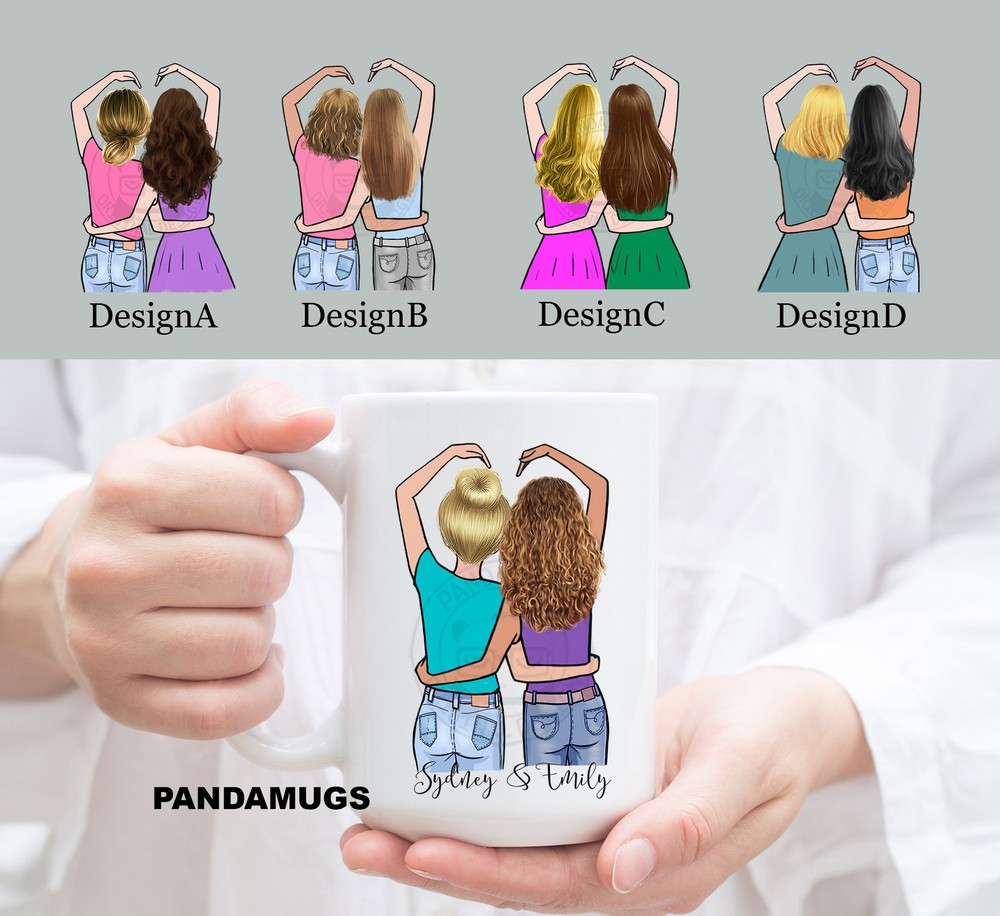 Best Friends Mug Soul Sisters Mug Personalized Best Friend Gift Friendship Gift