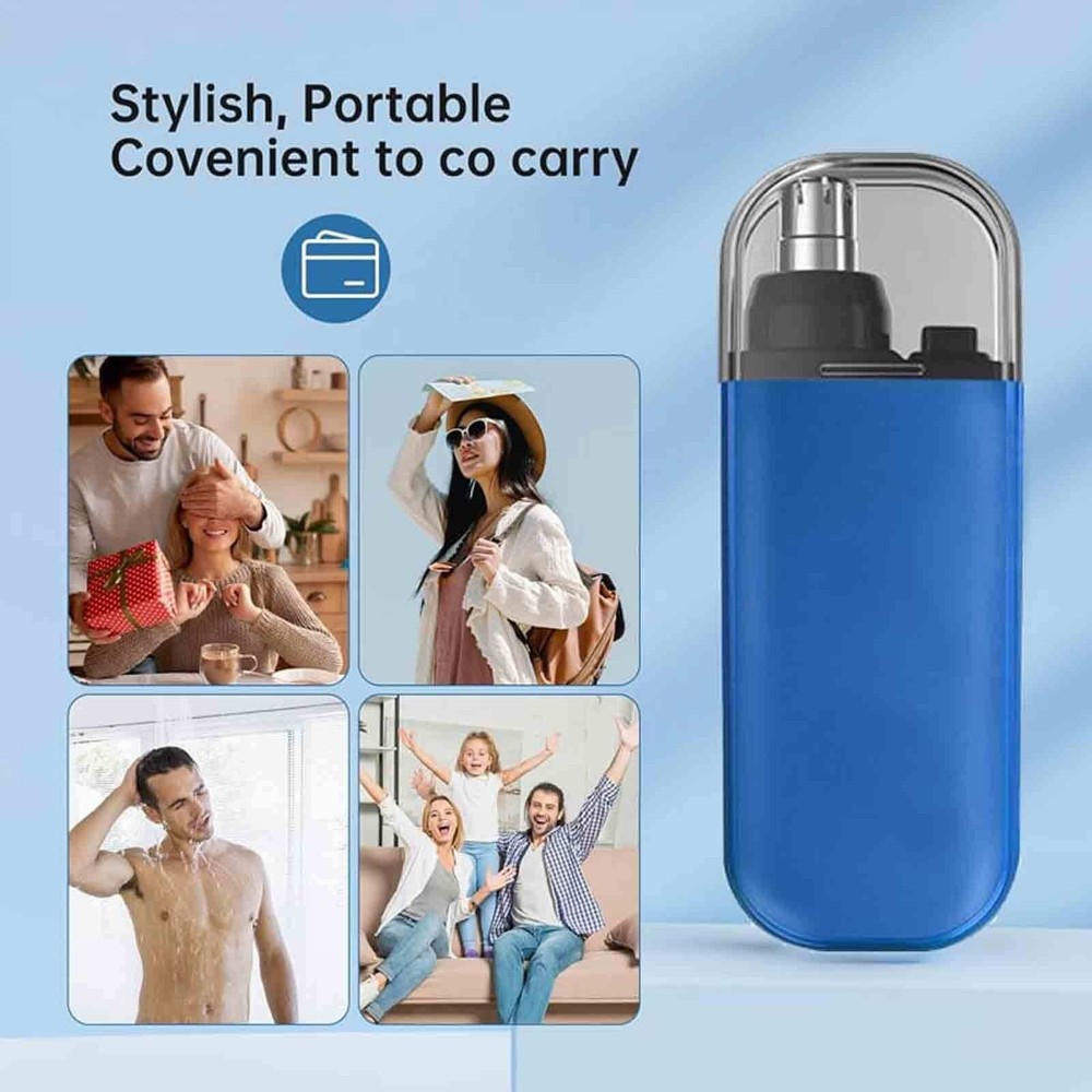 New Portable Electric Nose Hair Trimmer USB Charging High Quality For Men Gift