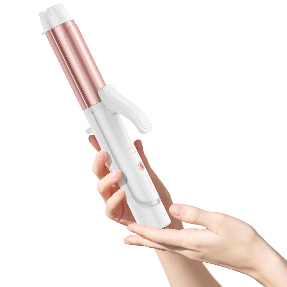 Dual Voltage Mini Travel Curling Iron 1 1/4 Inch for European Use