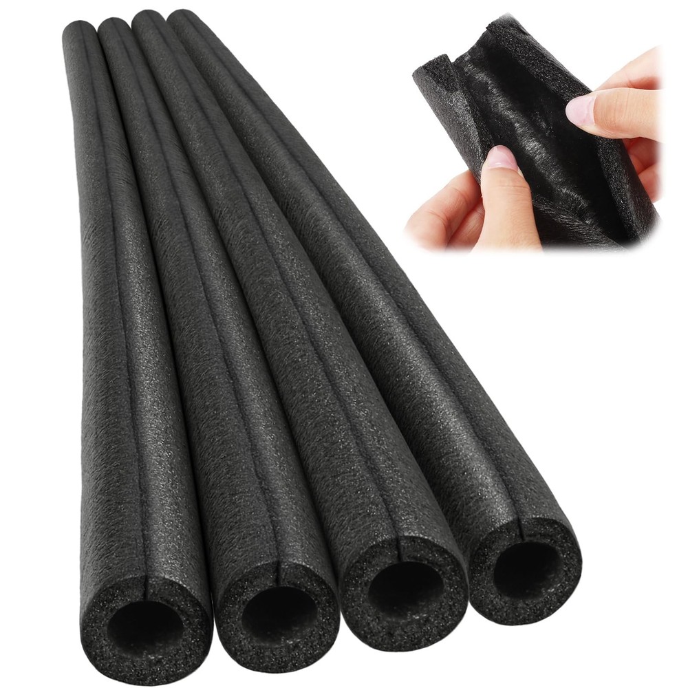 36 Pcs 3.3 Feet Foam Pipe Insulation Foam Tube Insulating Water Pipe Pool Swi...