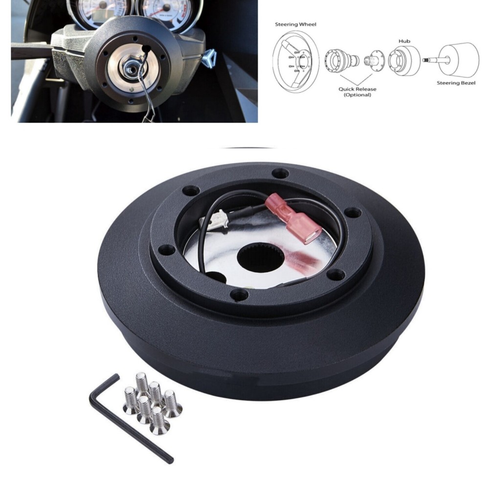US Steering Wheel Short Hub Adapter Boss Kit Racing Aluminum For Toyota 121H