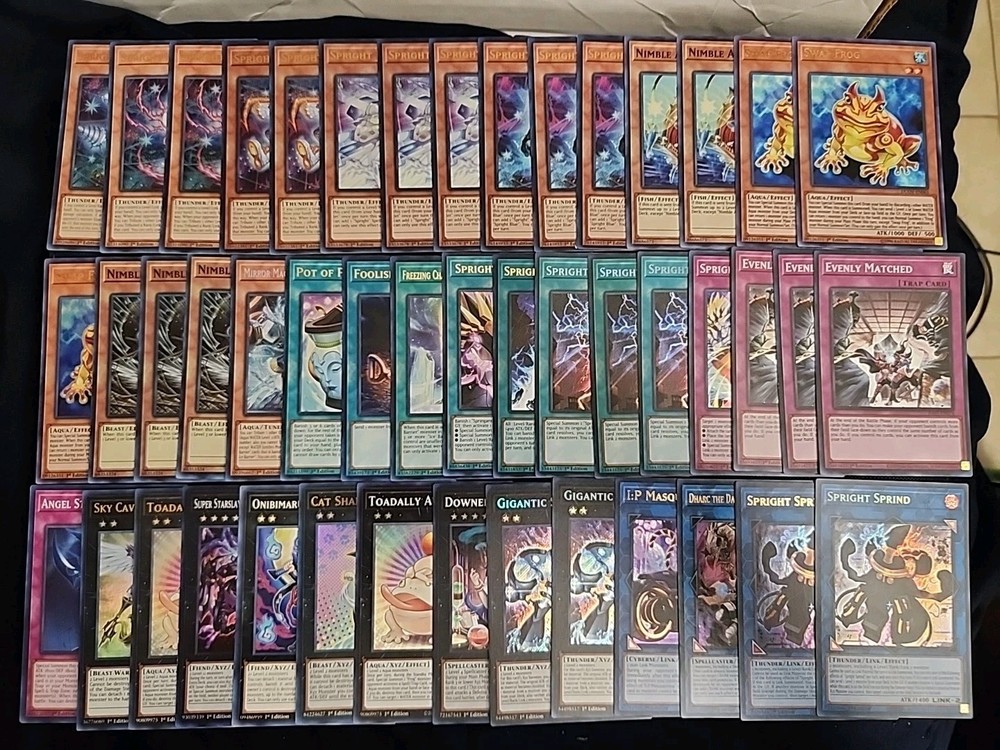Yugioh 48-Card Spright Deck Core with Mirror Mage & Sprind