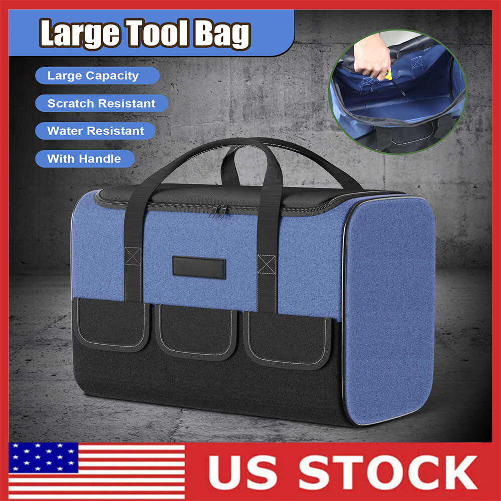 Multifunctional Tool Bag Heavy Duty Large Capacity  Portable Storage Bag Outdoor