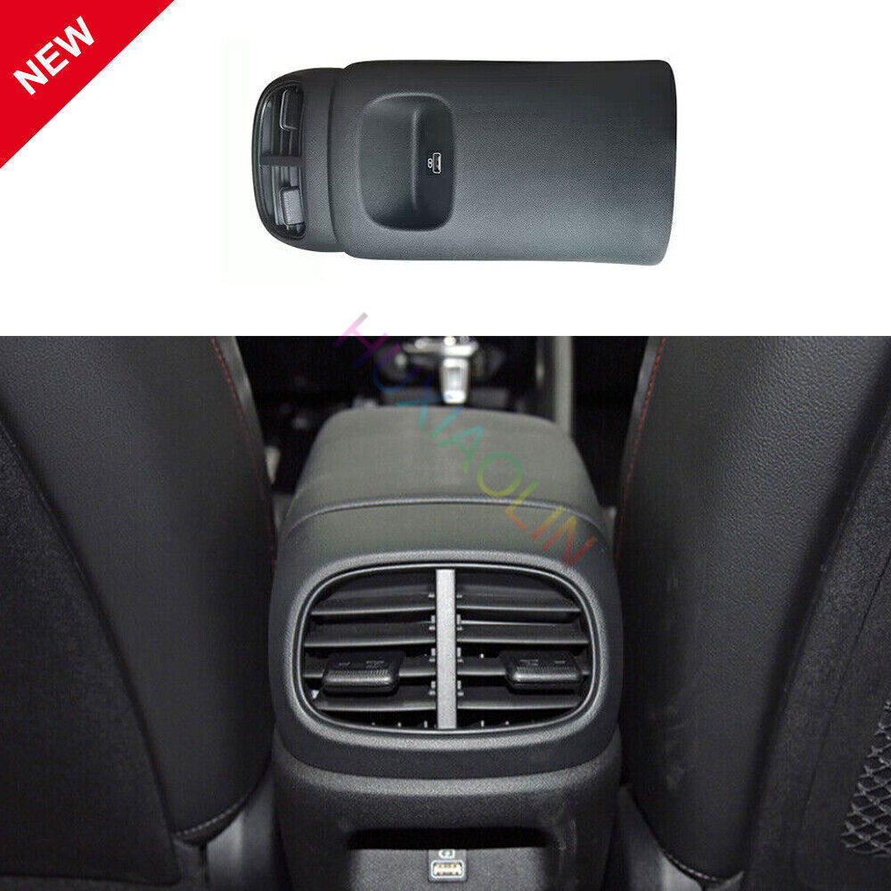 Fit For Hyundai Elantra 2021-23 Black Car Matte Rear Air Outlet Vent Frame Trim
