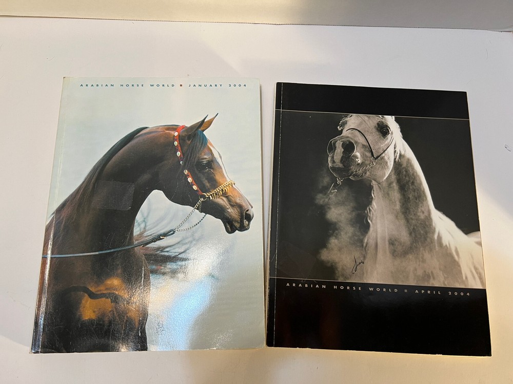 Arabian Horse World Magazines Jan '04, April '04