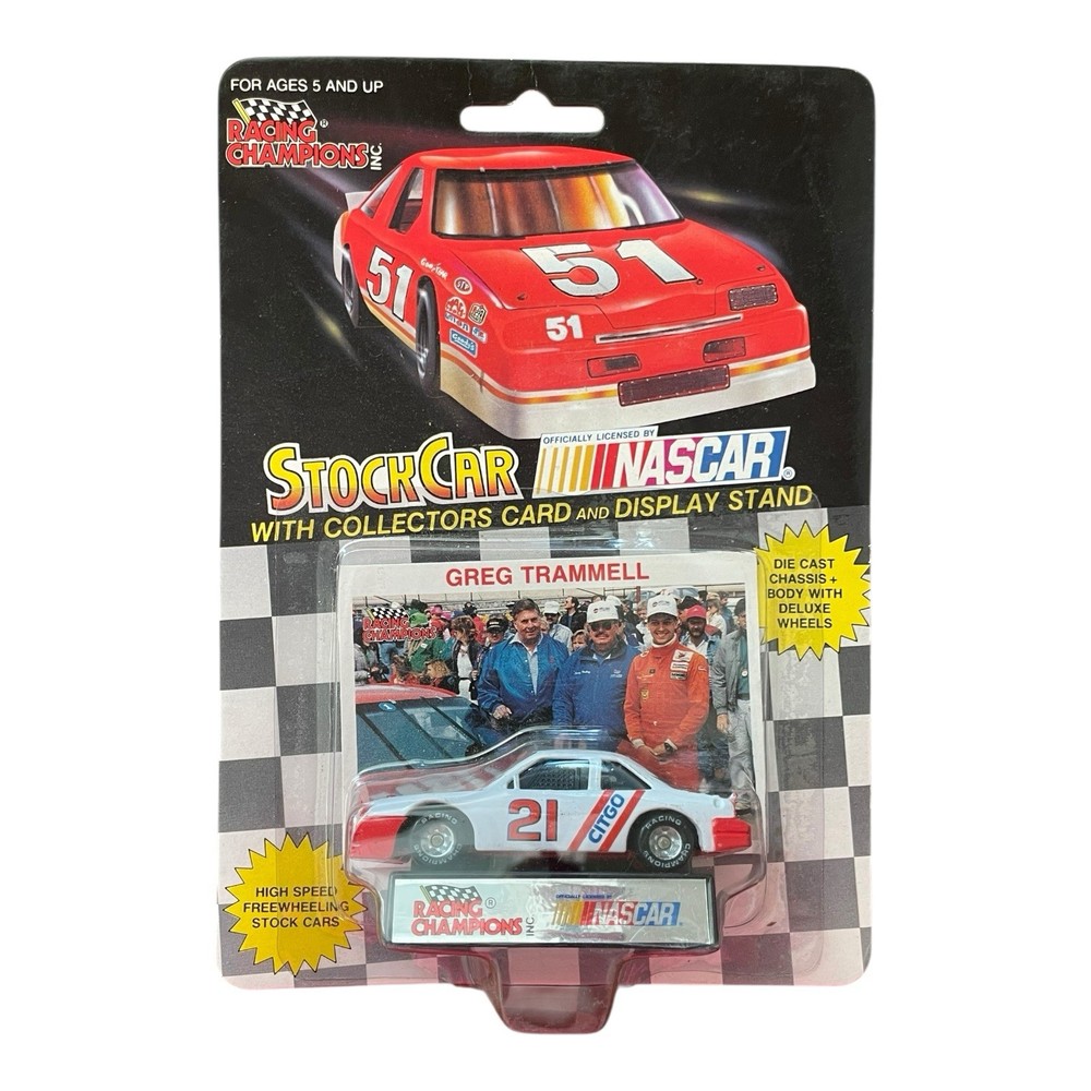 Neil Bonnett #21 Citgo Racing Champions Error 1991 1:64 Scale Die Cast