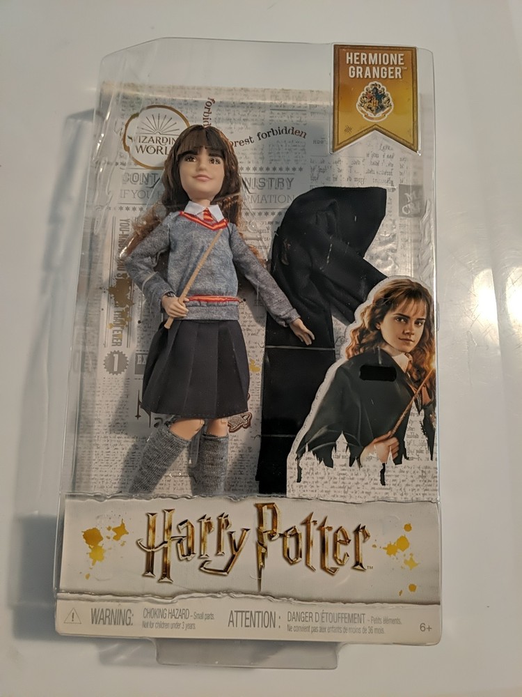 Mattel Harry Potter Hermione Granger Doll with Wand and Robe NEW in Package