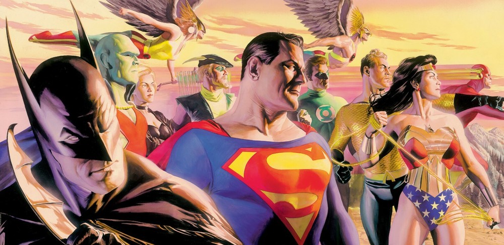 Alex Ross SIGNED In Light of Justice SDCC 2021 Excl Print Ltd Ed 50 Artist Proof