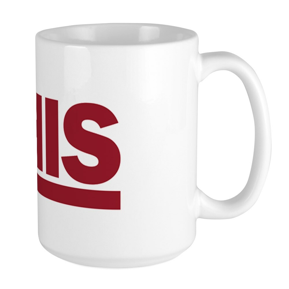 CafePress His Coffee Mug, Large 15 oz. White Coffee Cup (215665500)