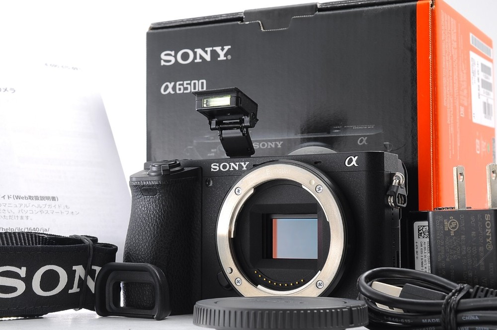 Sony Alpha a6500 24.2MP Digital Camera Original Box -Shutter count 5,322 -MINT-