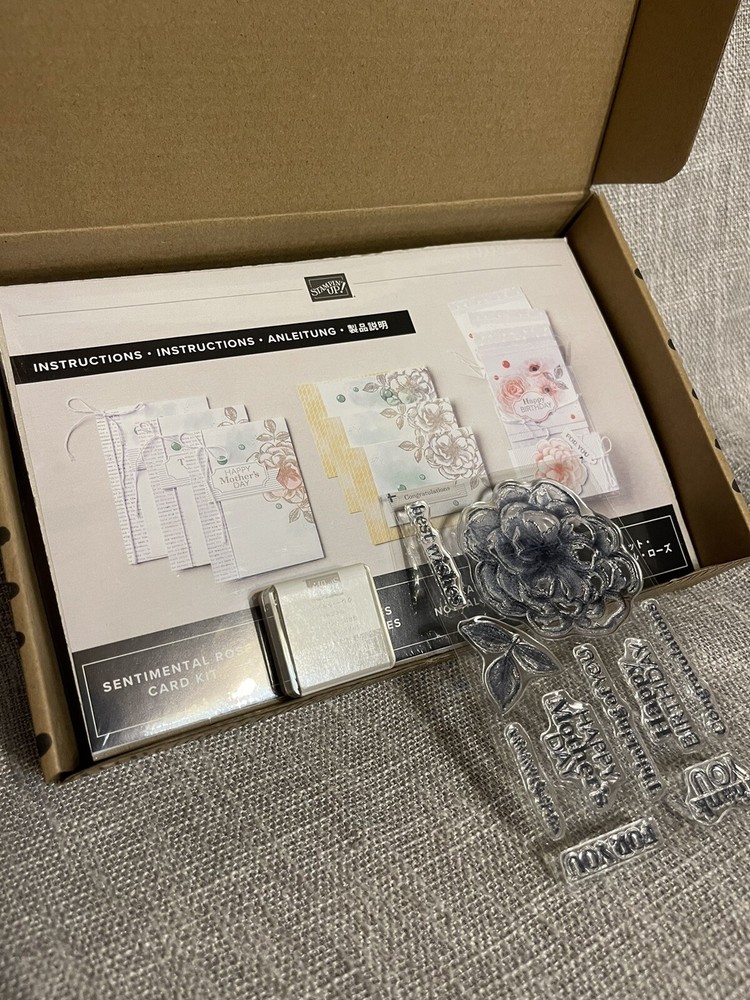 Stampin’ Up Sentimental Rose Card Kit