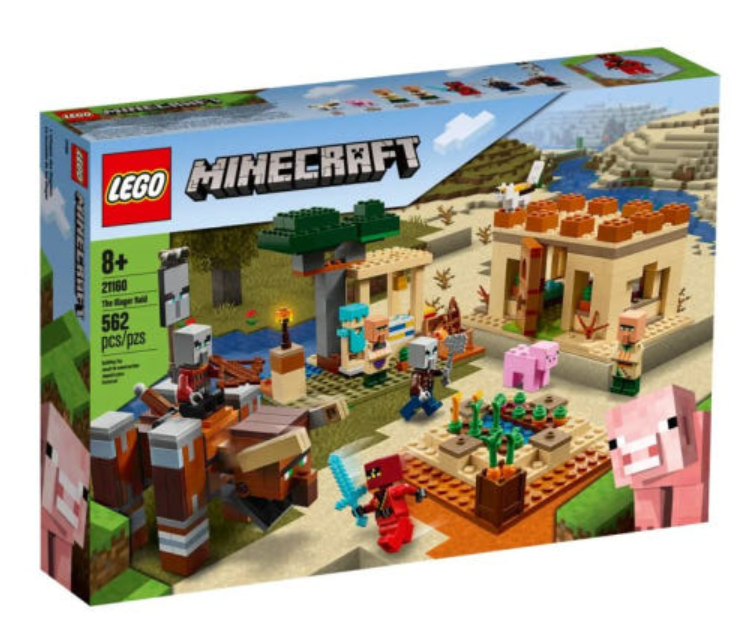 LEGO Minecraft 21160 The Illager Raid Set 100% Genuine NISB Fast Shipping