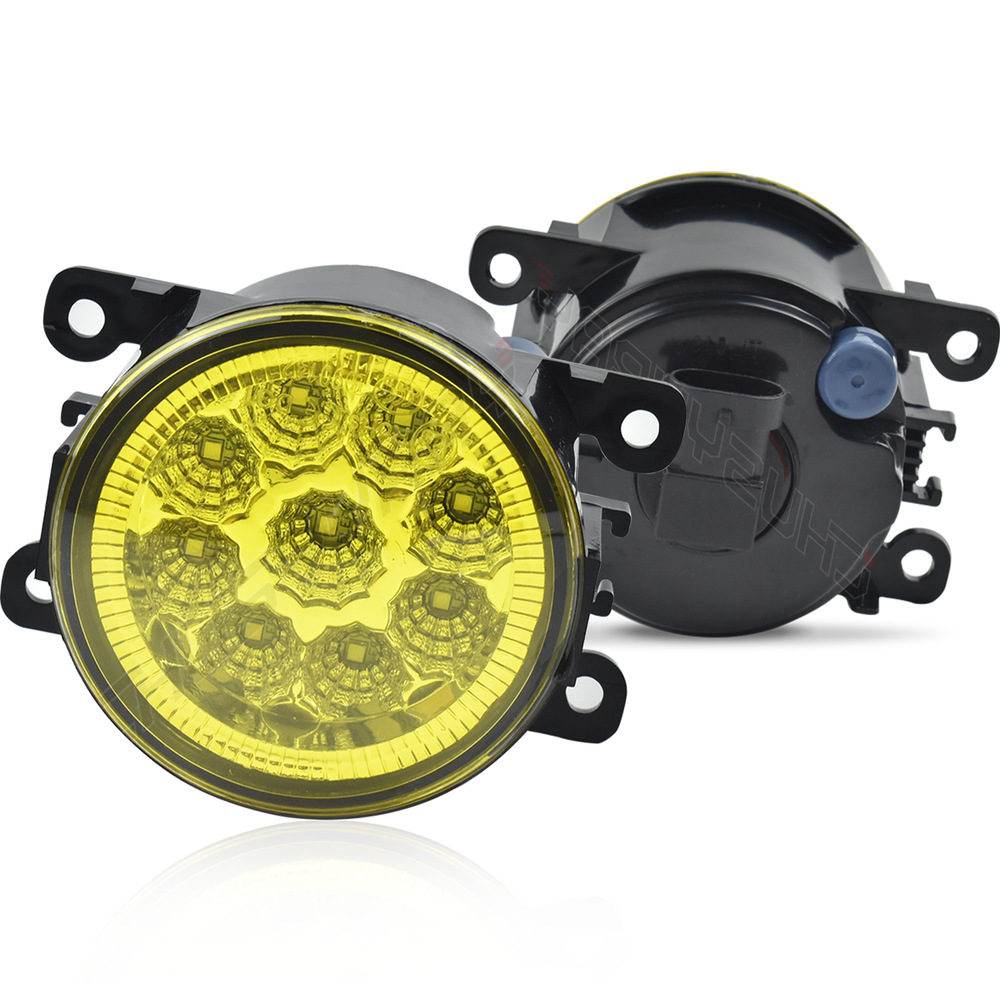 Fit For Acura Honda Ford Nissan Suzuki Pair of Side Fog Light Lamp + H11 Bulb