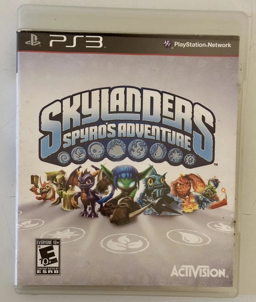 Skylanders - Spyro’s Adventure - Sony PlayStation 3 2015 PS3 W Manual