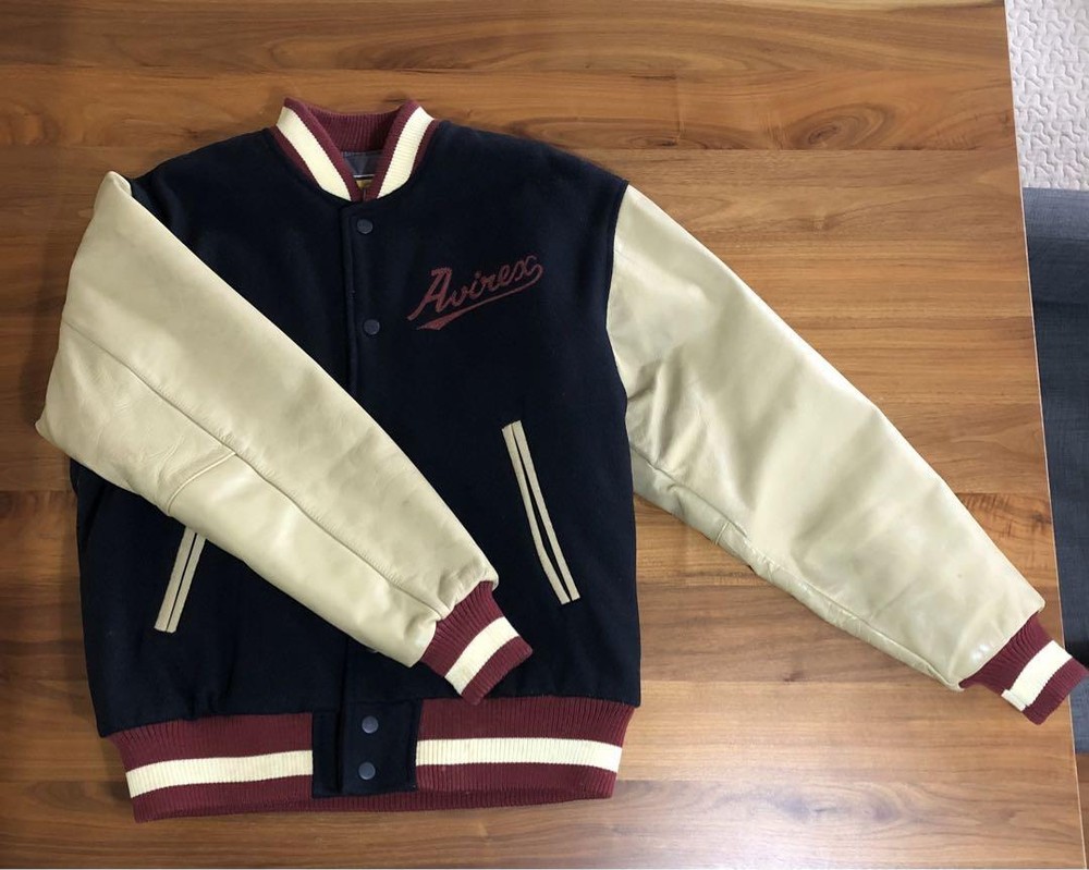 Avirex Stadium Jacket - Vintage 25 Years Old - Very Good Condition