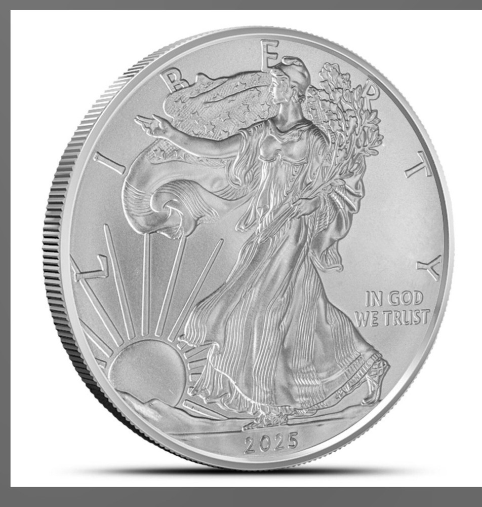2025 1 oz American Silver Eagle $1 Coin .999 Silver  'PRESALE '