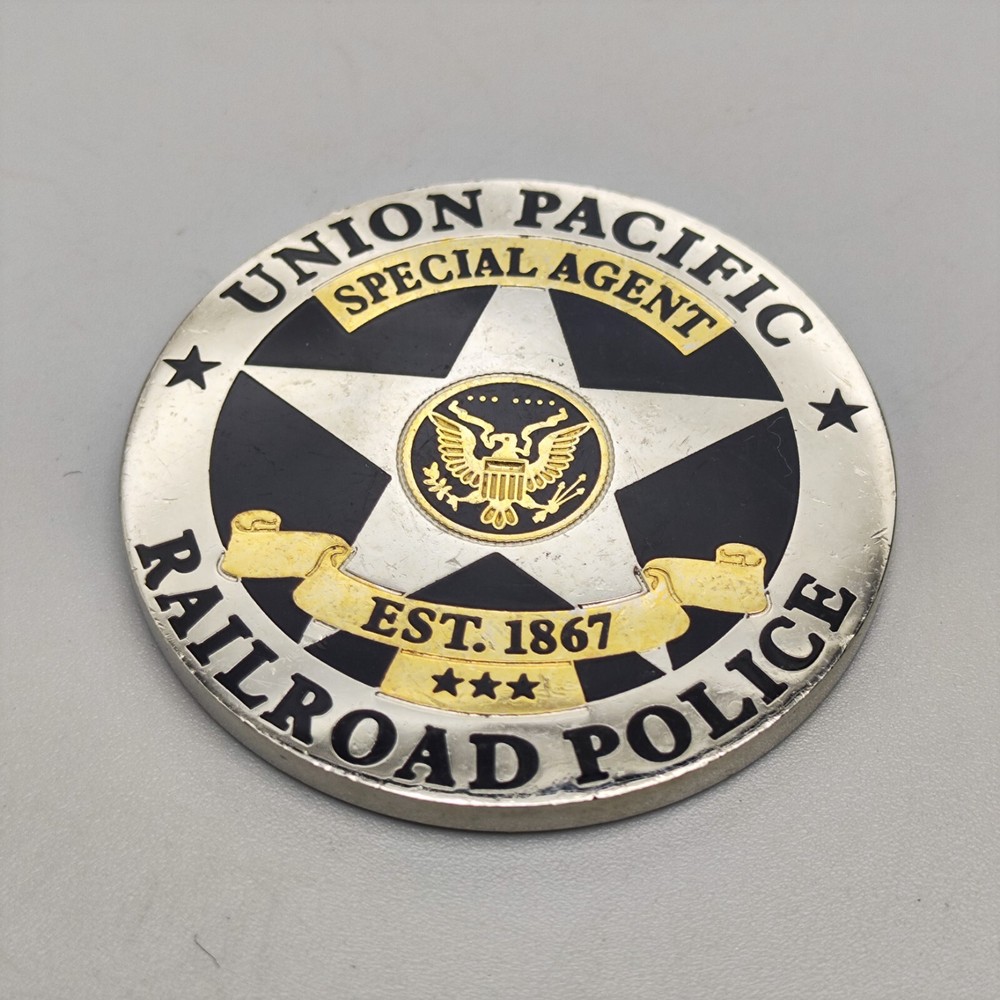 Railroad Police Department Union Pacific Special Agent Challenge Coin