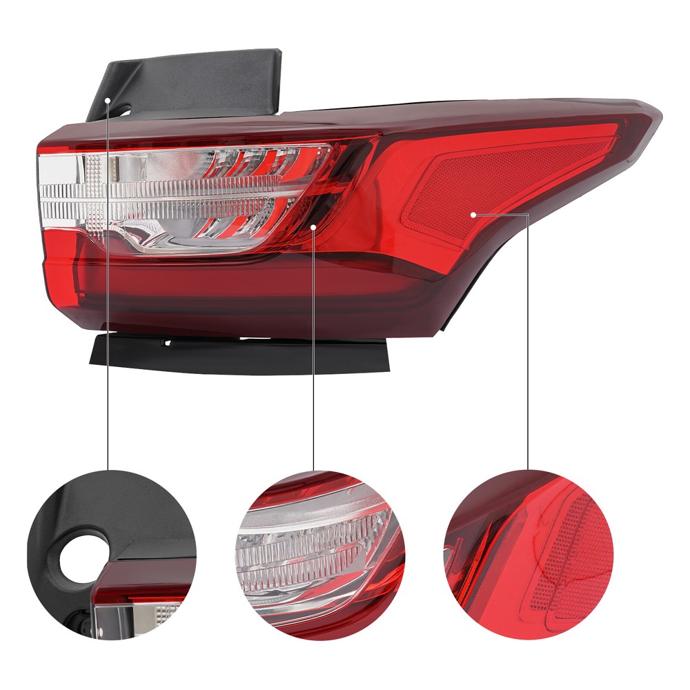 Right LED Tail Light For 2018-2021 Chevrolet Traverse Brake Rear Lamp Tail Lamp