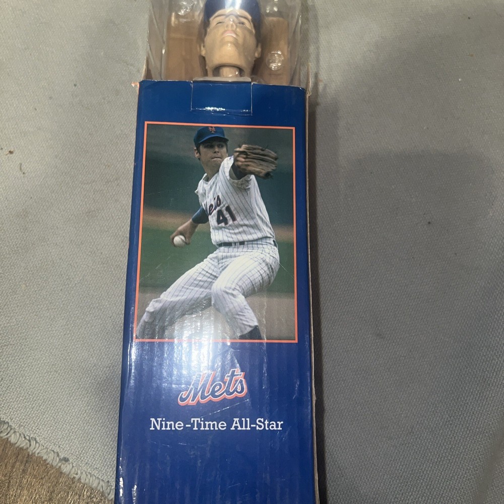 Tom Seaver Bobblehead New York Mets 2013 Toyota Stadium Giveaway Complete In Box
