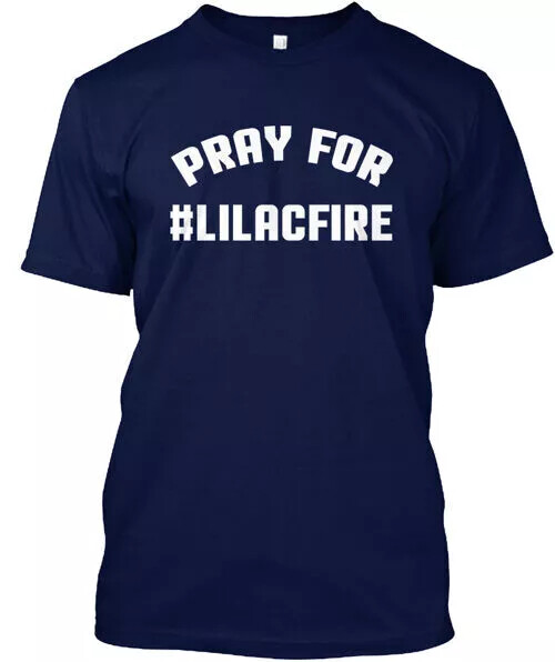 Pray For Lilacfire T Shirt Good Quality T-Shirt S to 5XL Fast Shipping